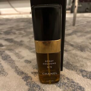 Vintage Chanel No. 5 Spray Cologne 3.2 Oz Lightly Used
